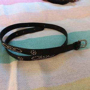 Cute Black Belt 40"